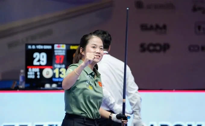 Vietnamese cueist makes history at 2026 Asian Carom Billiards Championship